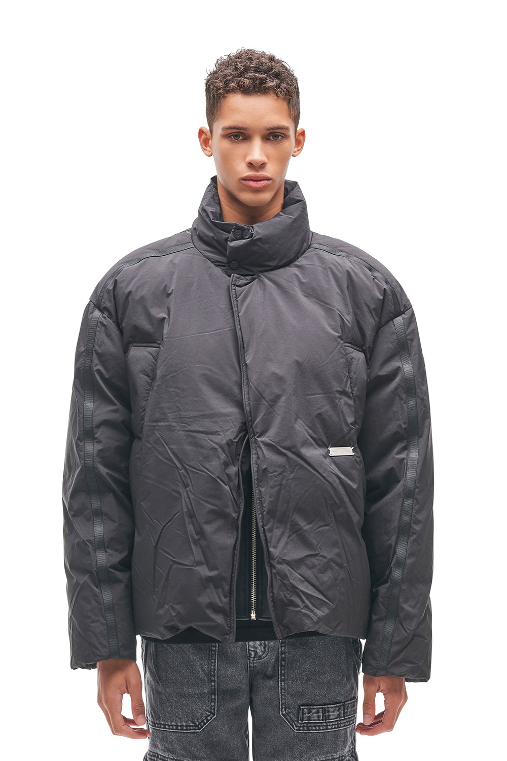 DOUBLE PLACKET DOWN JACKET