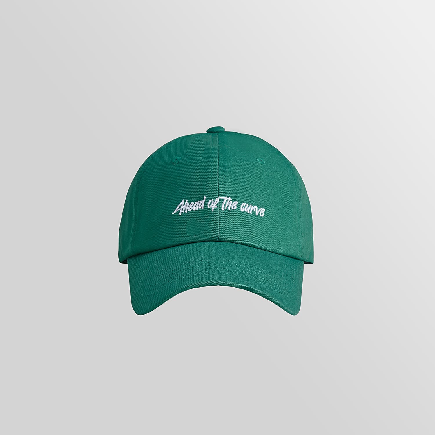 AHEAD OF THE CURVE CAP (GREEN)