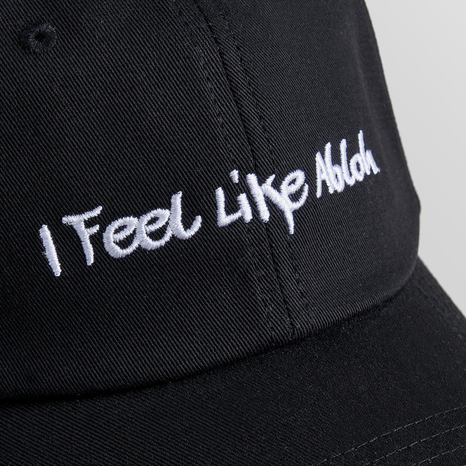 I FEEL LIKE ABLOH CAP (BLACK)